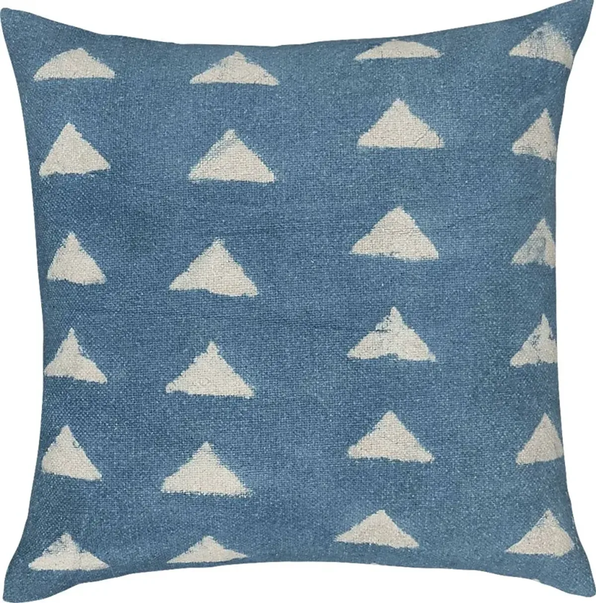 Prairiedawn II Blue Accent Pillow