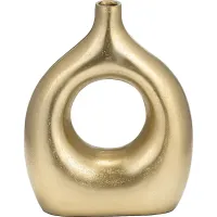 Kendvale Gold 10 in. Vase