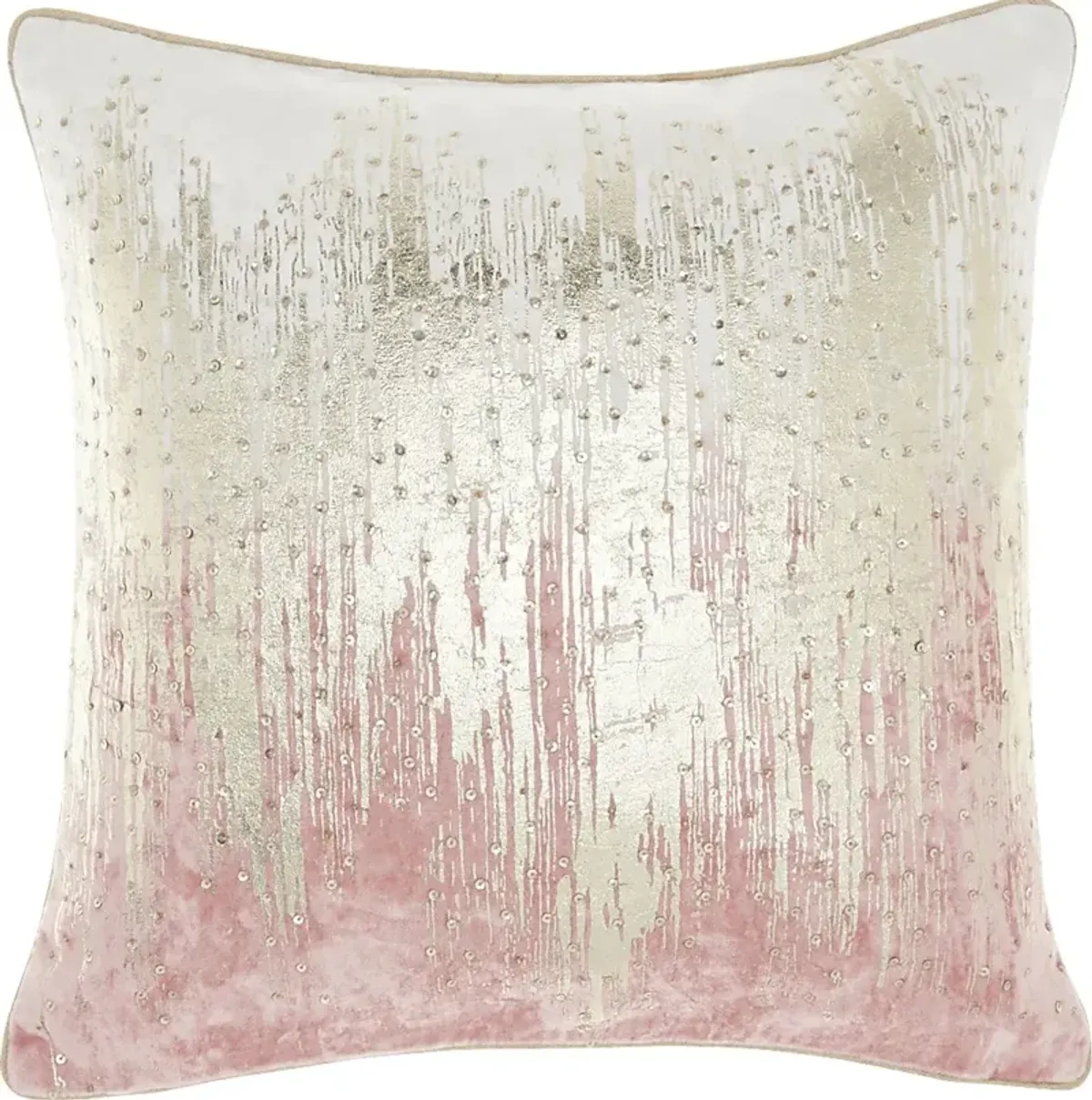 Silkhorn Blush Accent Pillow