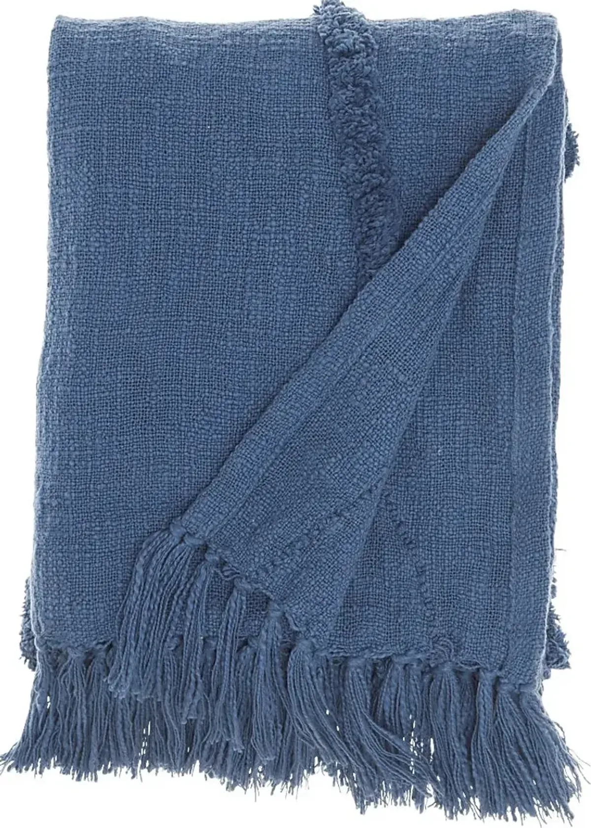 Almondbee Blue Throw Blanket