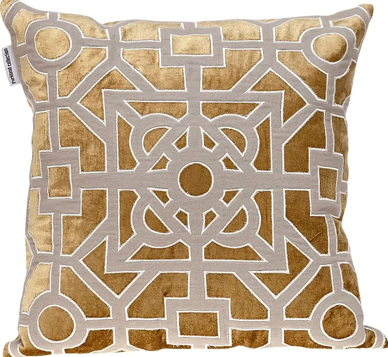 Chirau Yellow Accent Pillows
