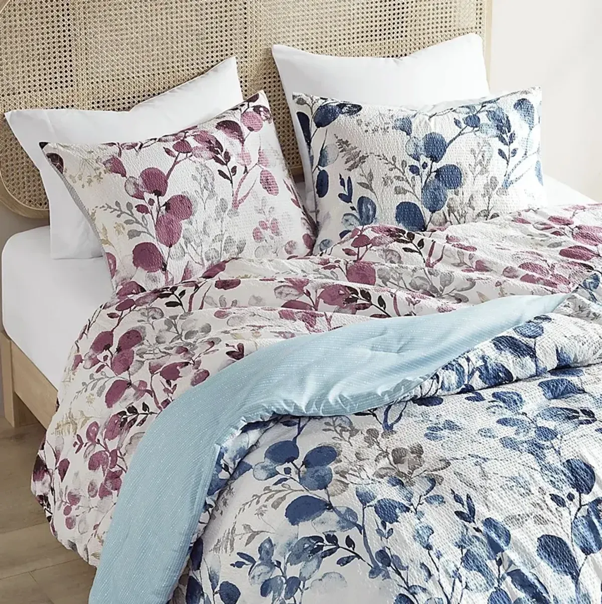 Croadea Purple Full/Queen 3 Pc Comforter Set