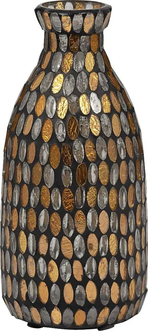 Graslon Bronze 9 in. Vase