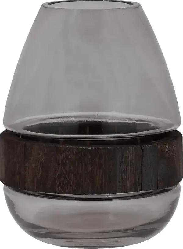 Hebl Clear 10 in. Vase