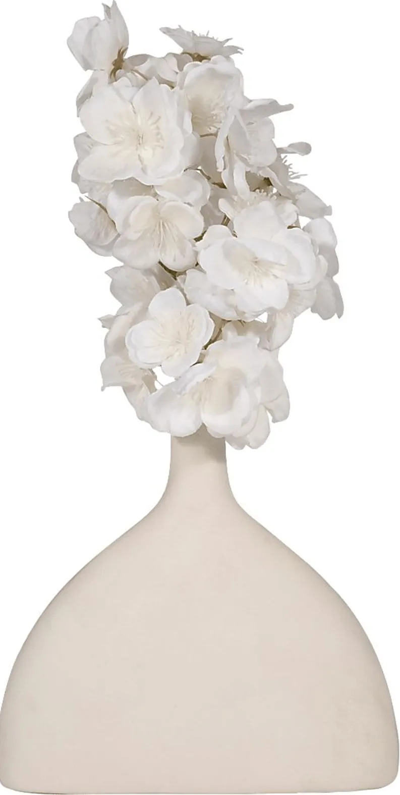 Andele Beige 7 in. Vase