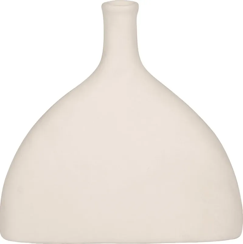 Andele Beige 7 in. Vase