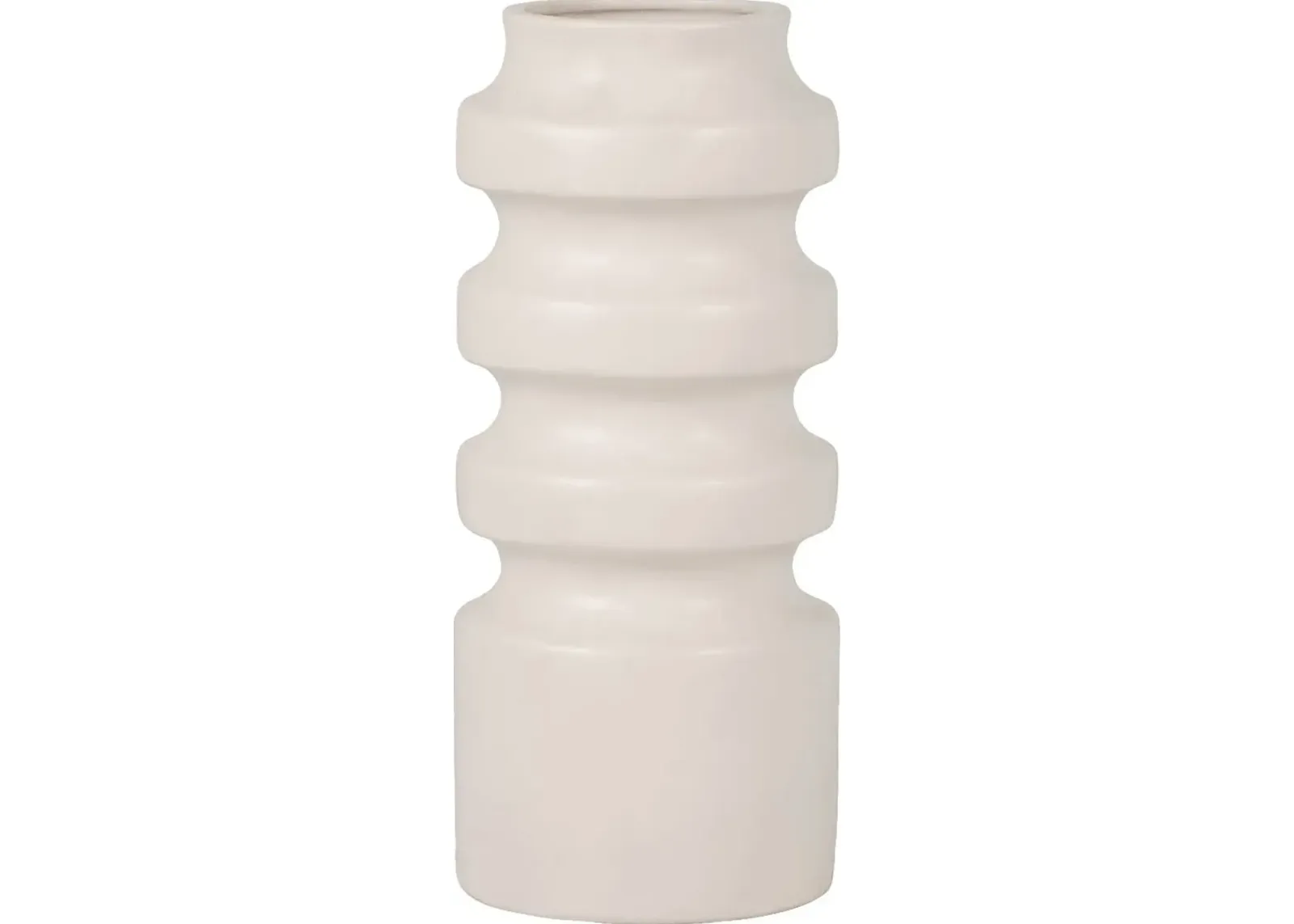 Ardomore White 11 in. Vase