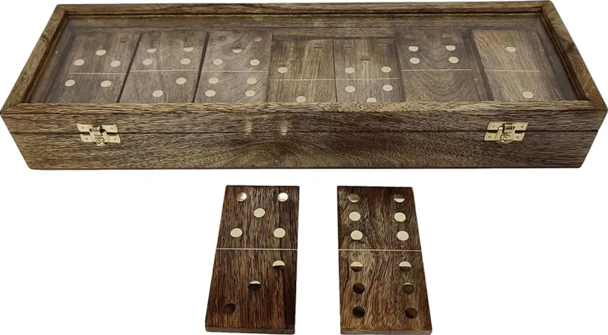 Cecropia Brown Dominoes Box