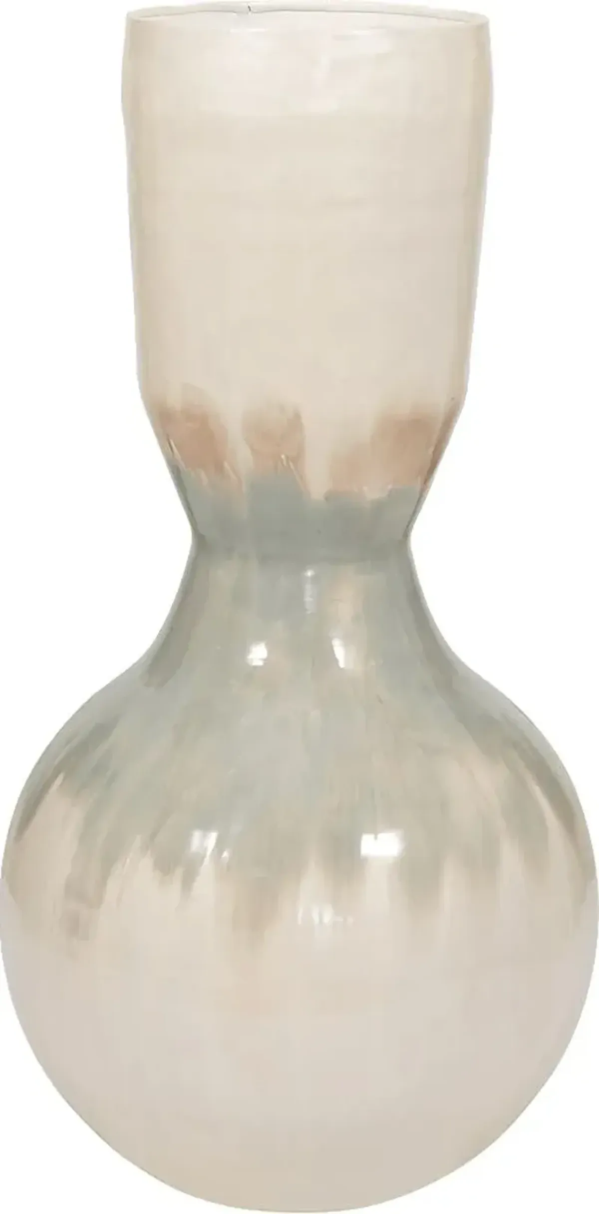 Constellation White 23 in. Vase