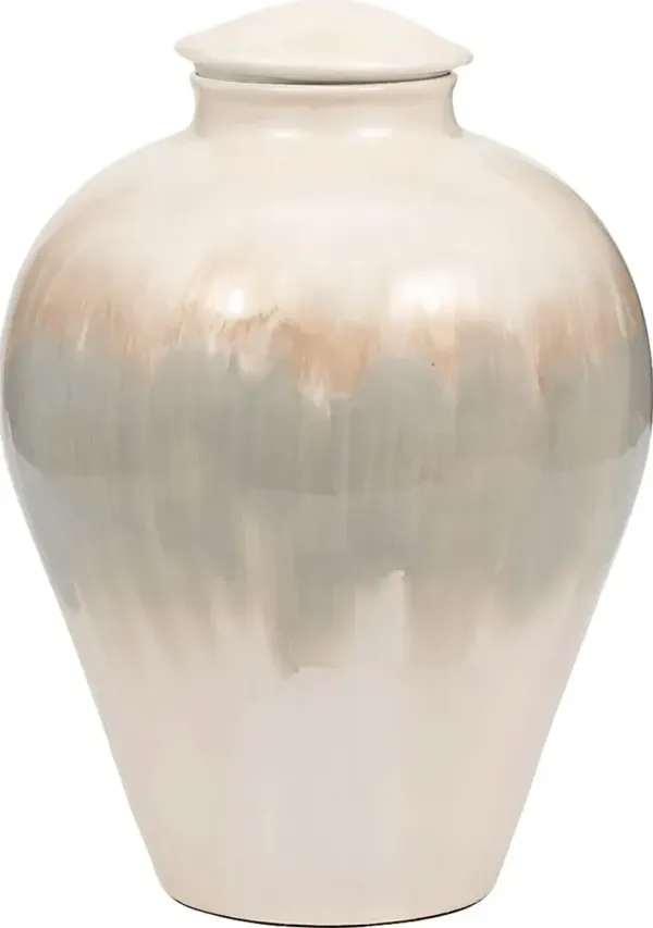 Coordova White 12 in. Vase