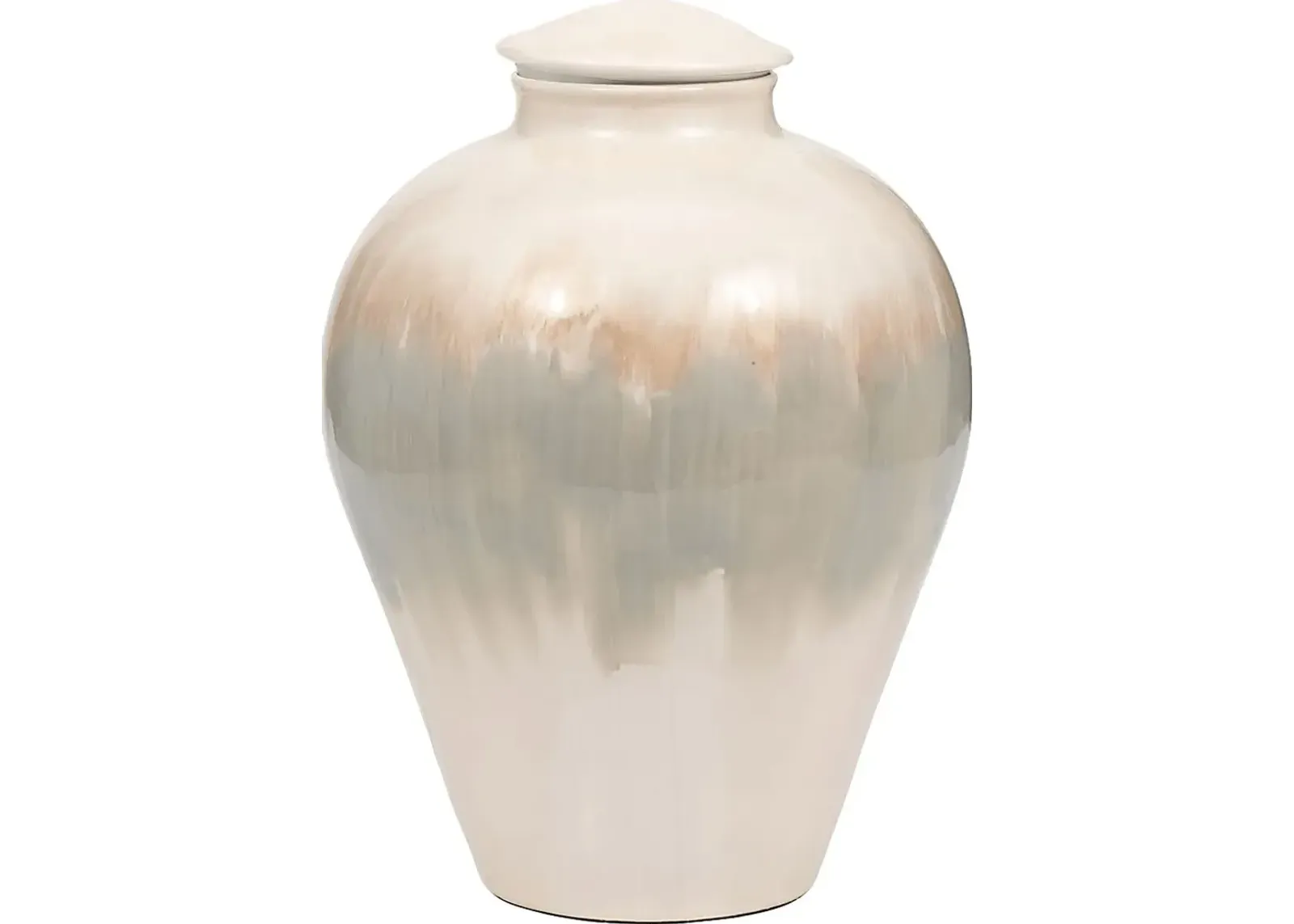 Coordova White 12 in. Vase