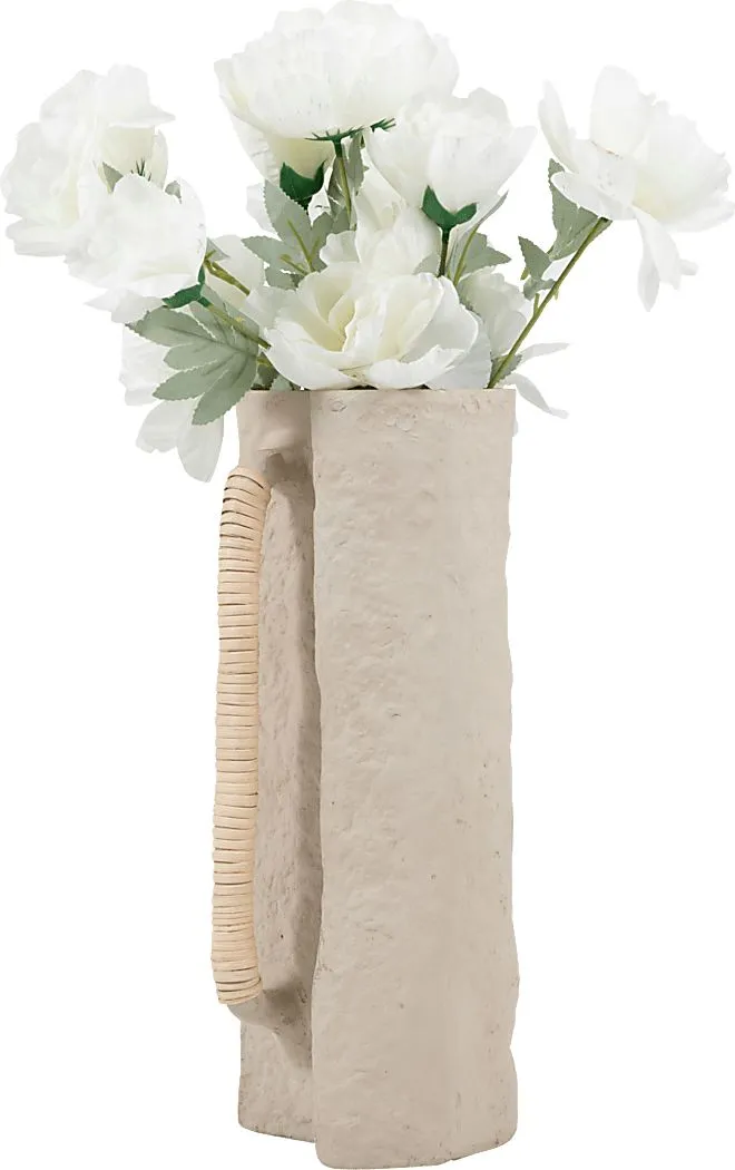 Glenwayhaven Beige 15 in. Vase