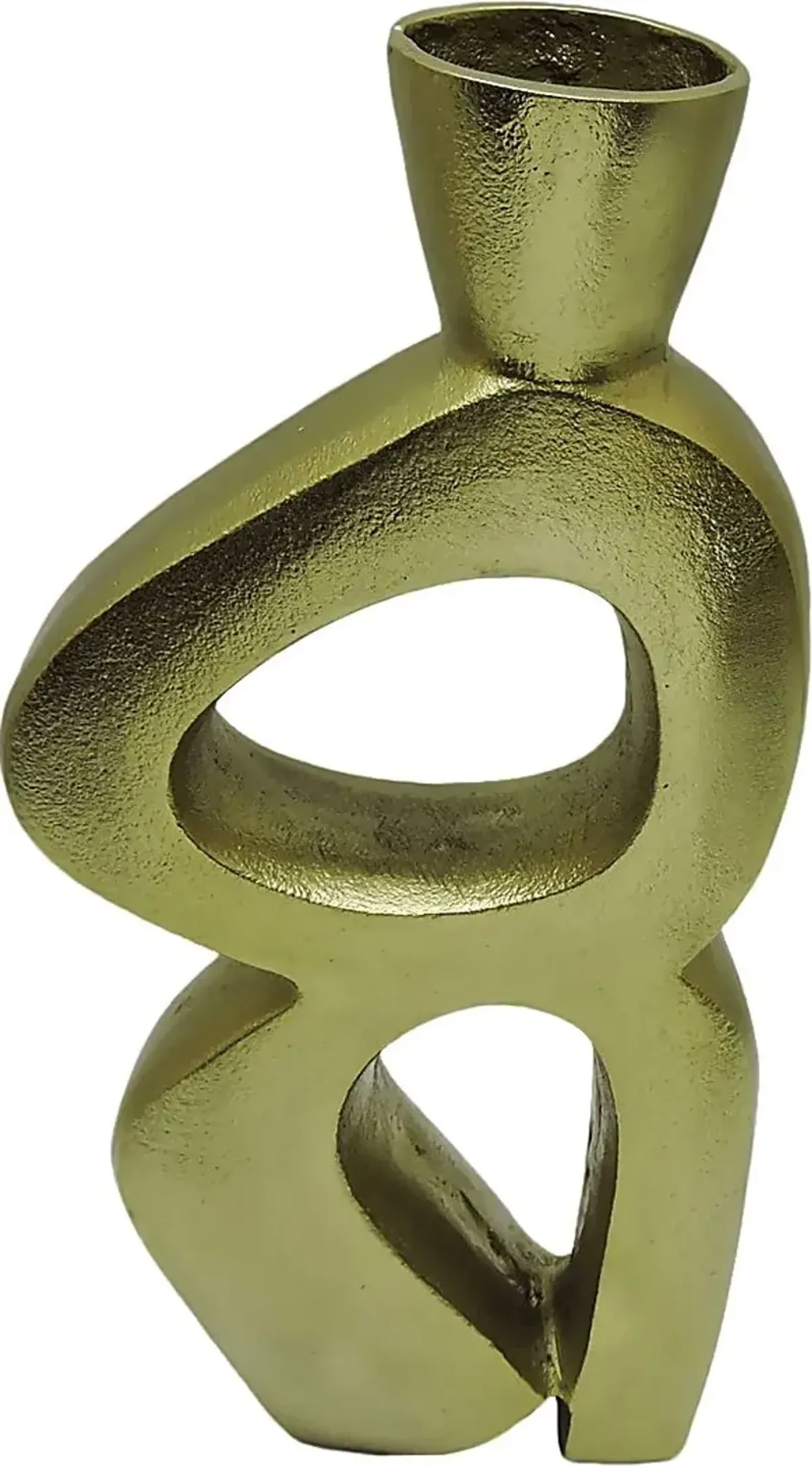 Gloxinia Gold 15 in. Vase