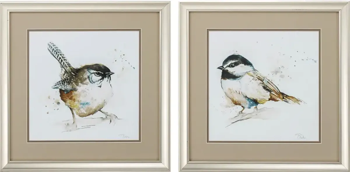 Ledroit Beige Artwork, Set of 2
