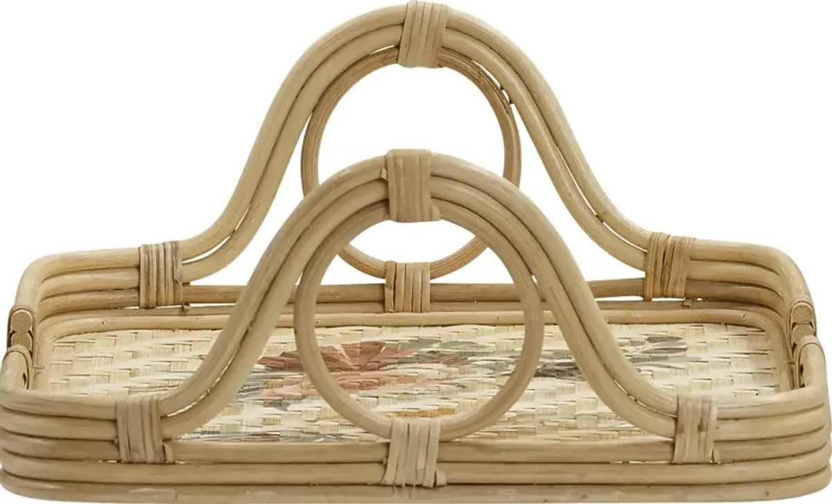 Crowhead Brown Rectangle Tray