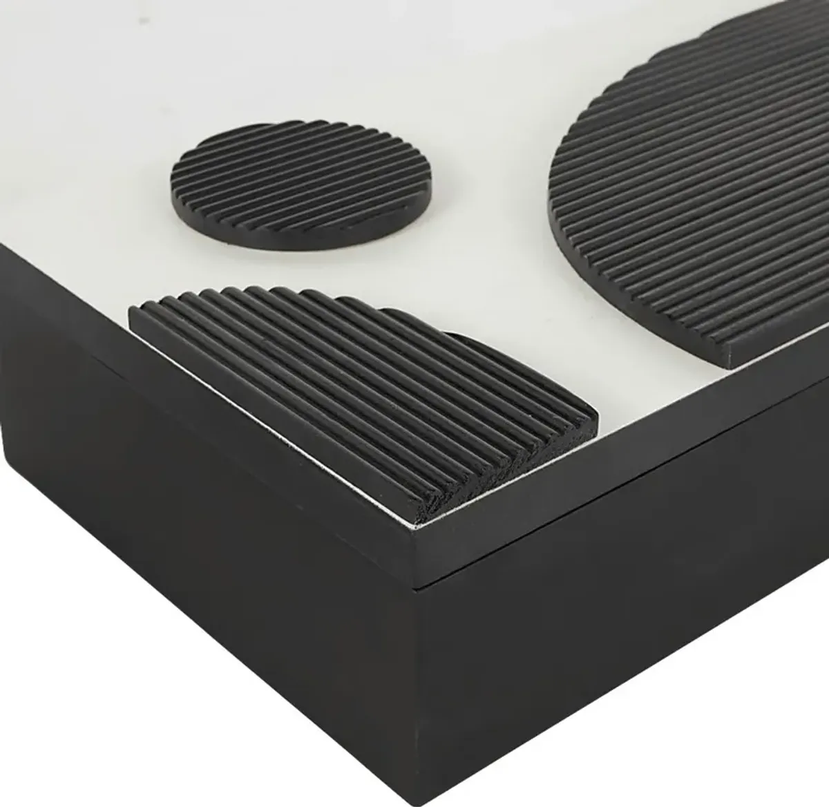 Eridal Black Decorative Box, Set of 3