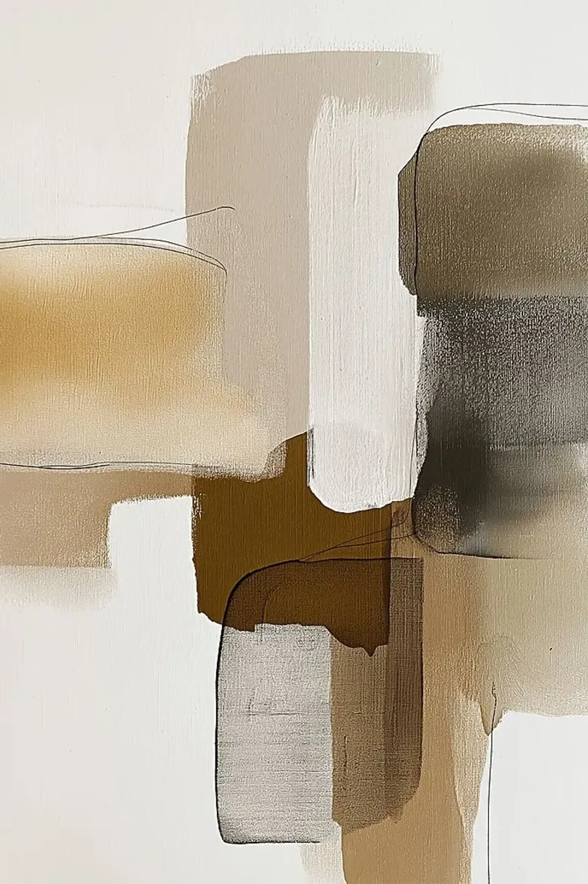 Coliat I Beige Artwork