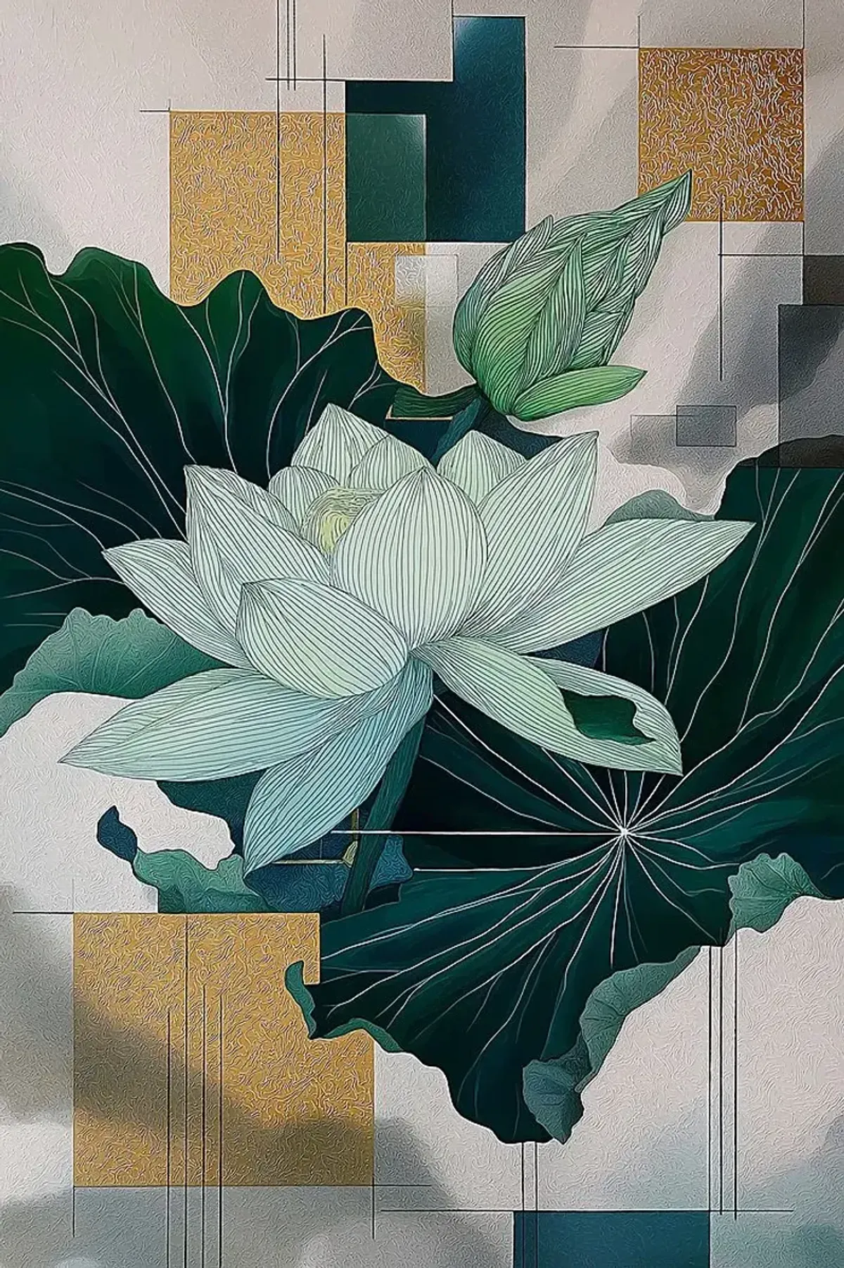 Ayme II Green Artwork