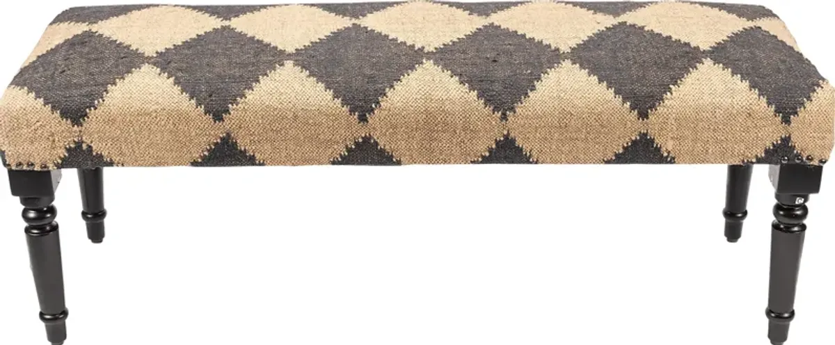 Baeye Tan/Black Bench