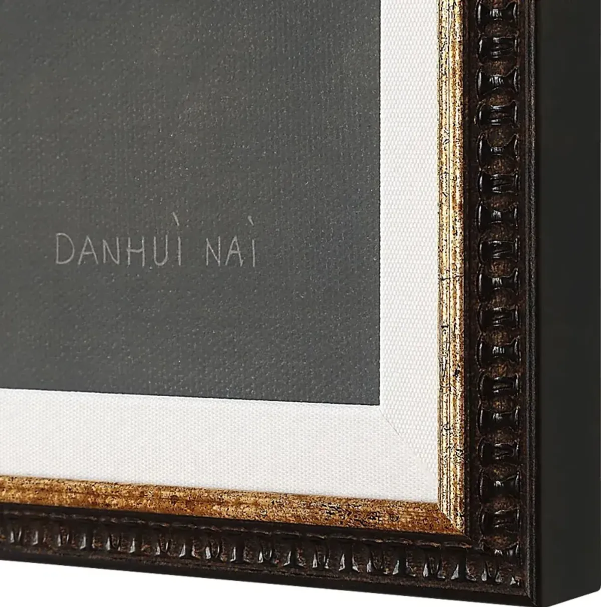 Daiva Black Artwork, Set of 4