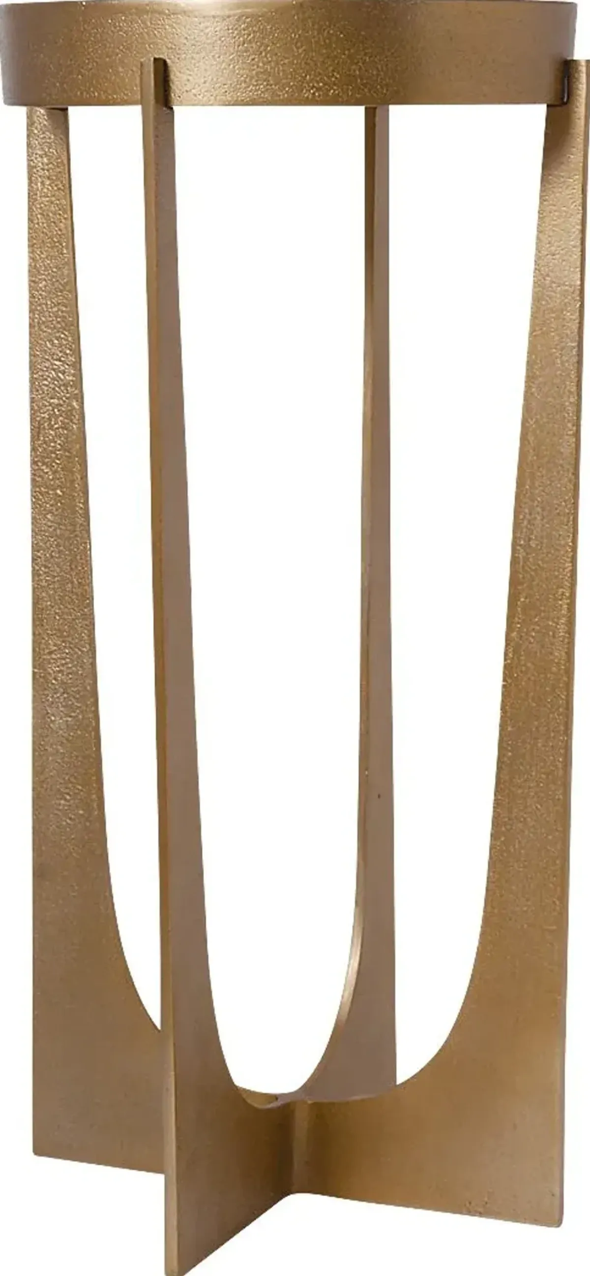 Erohn Brass Accent Table