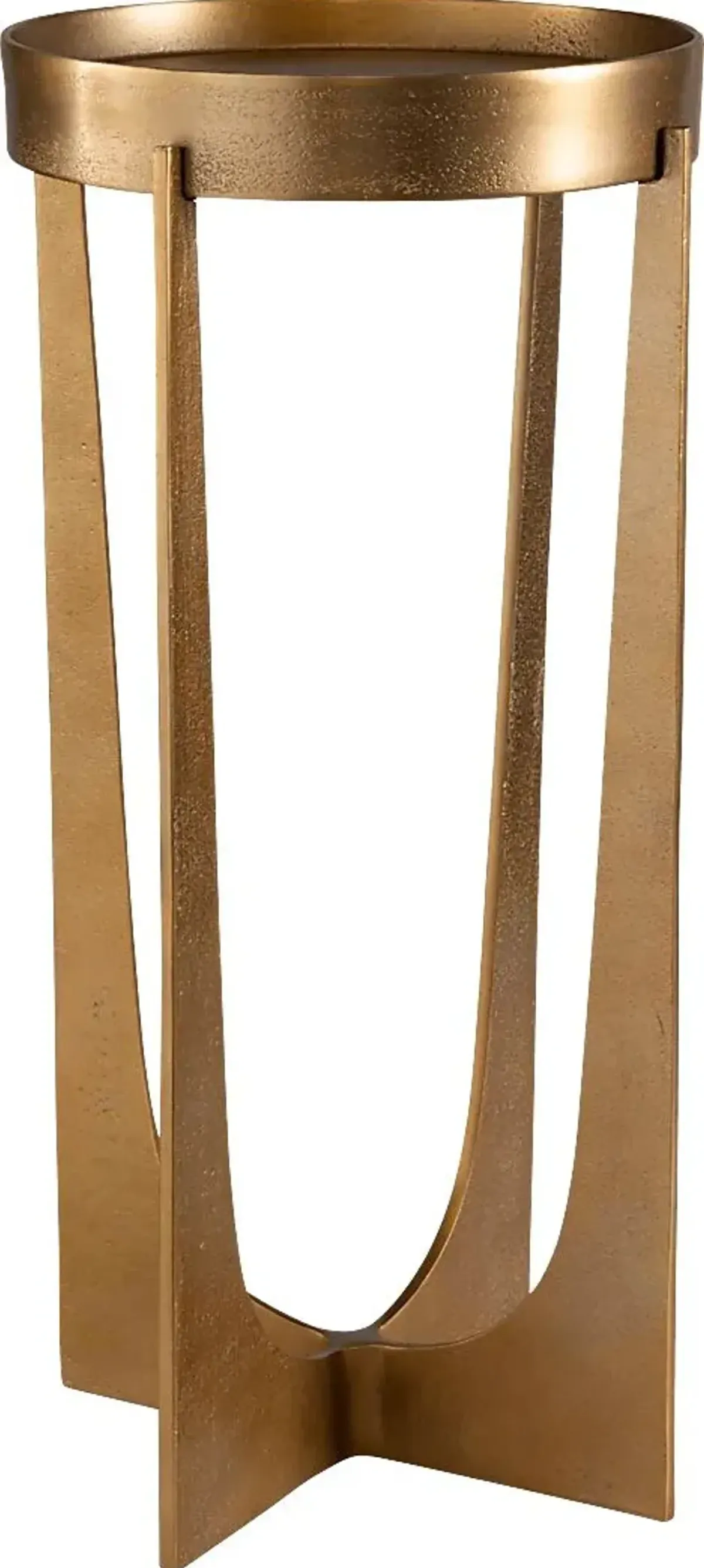 Erohn Brass Accent Table