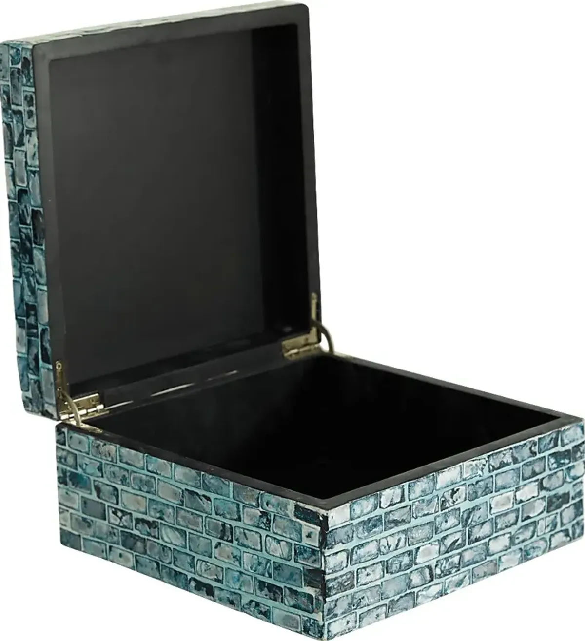 Jemata Blue Decorative Box, Set of 2