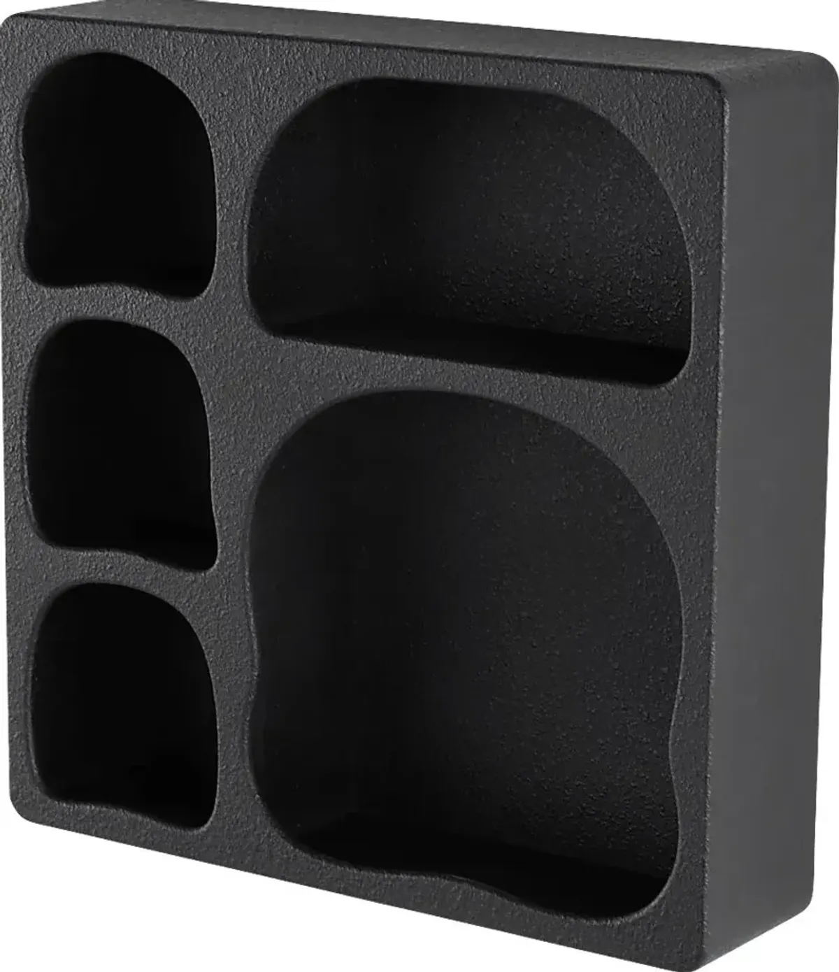 Gudin II Black Wall Shelf