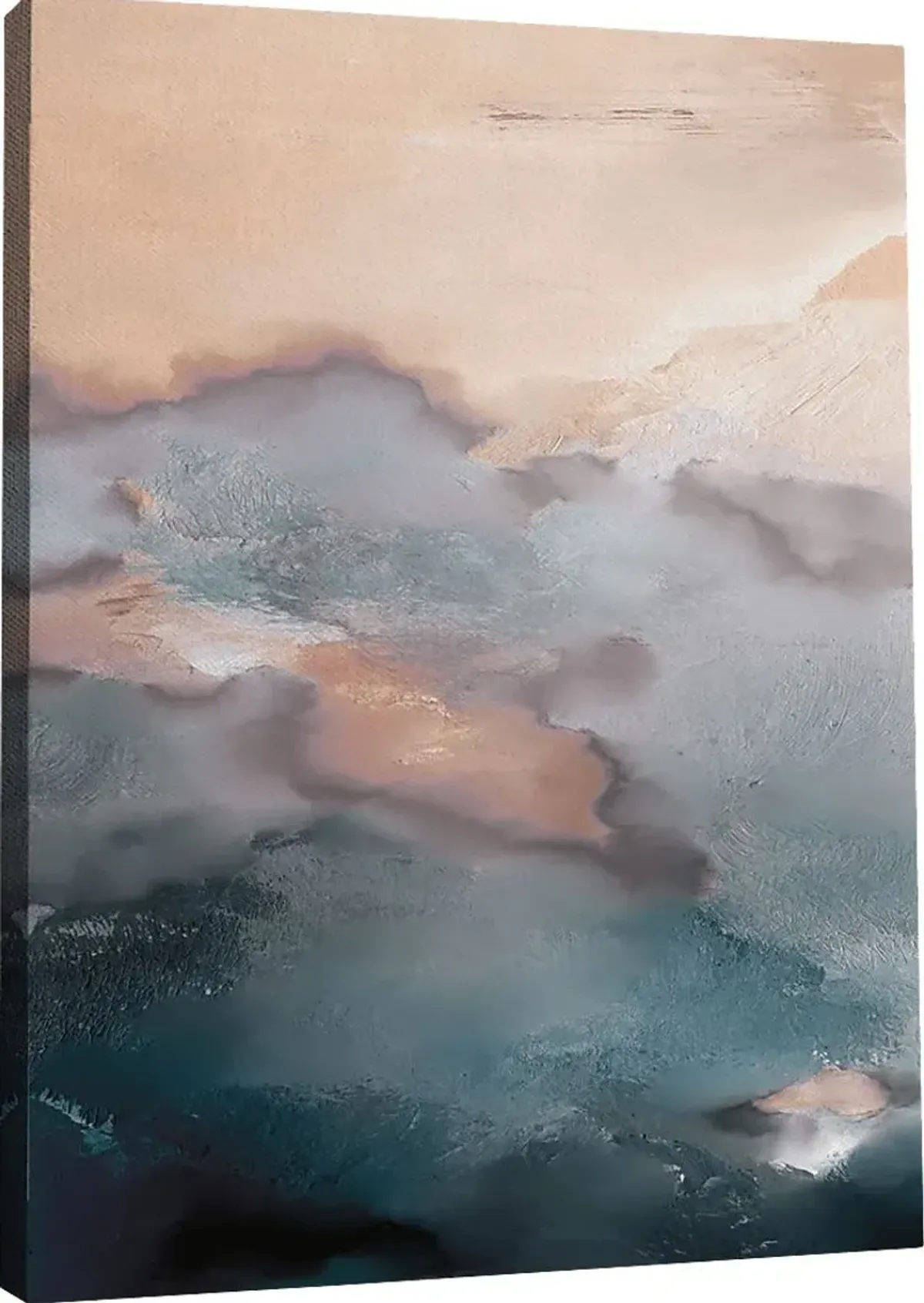 Meregrine Blue Canvas Wall Art