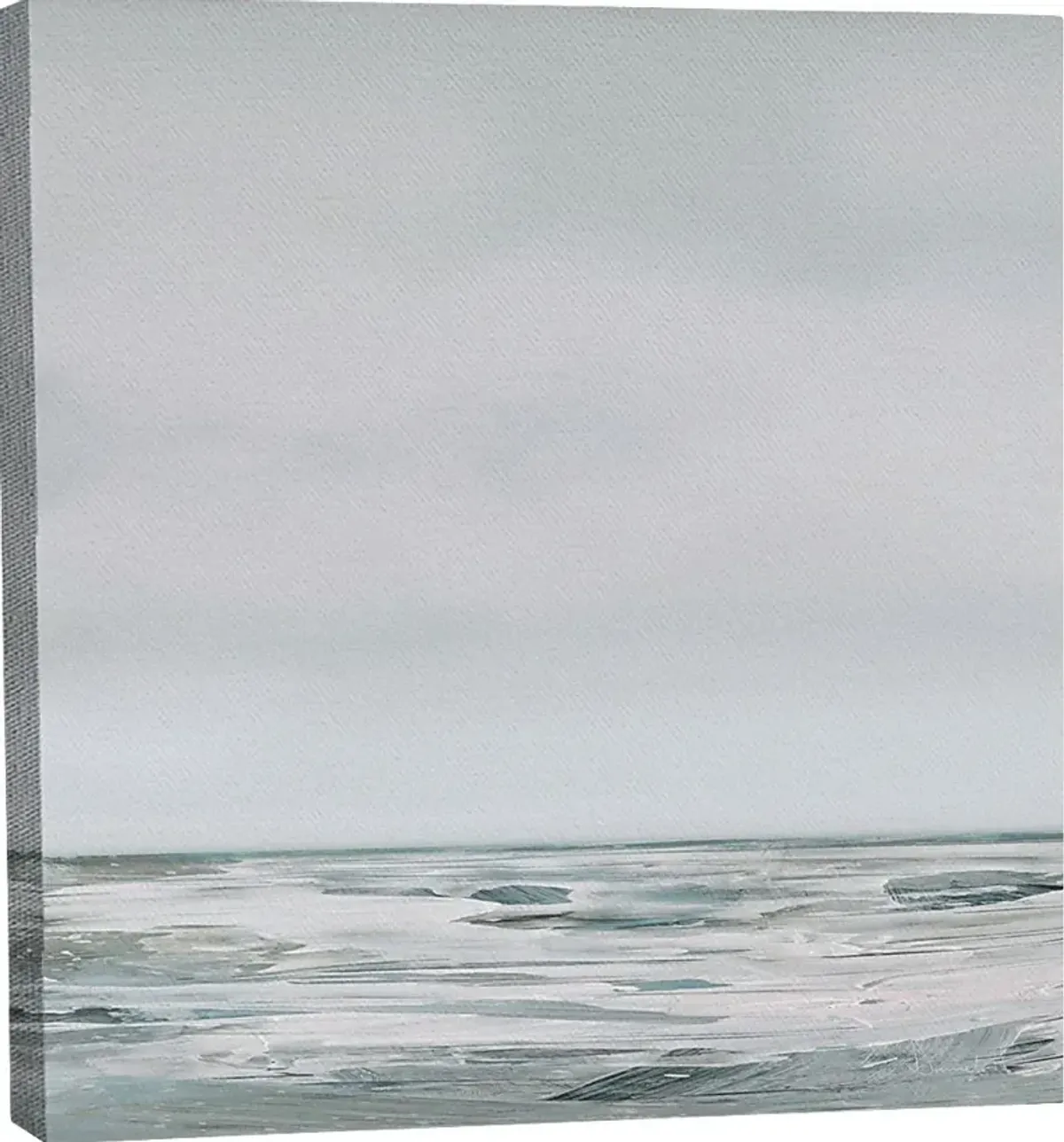 Ademetus Gray Canvas Wall Art