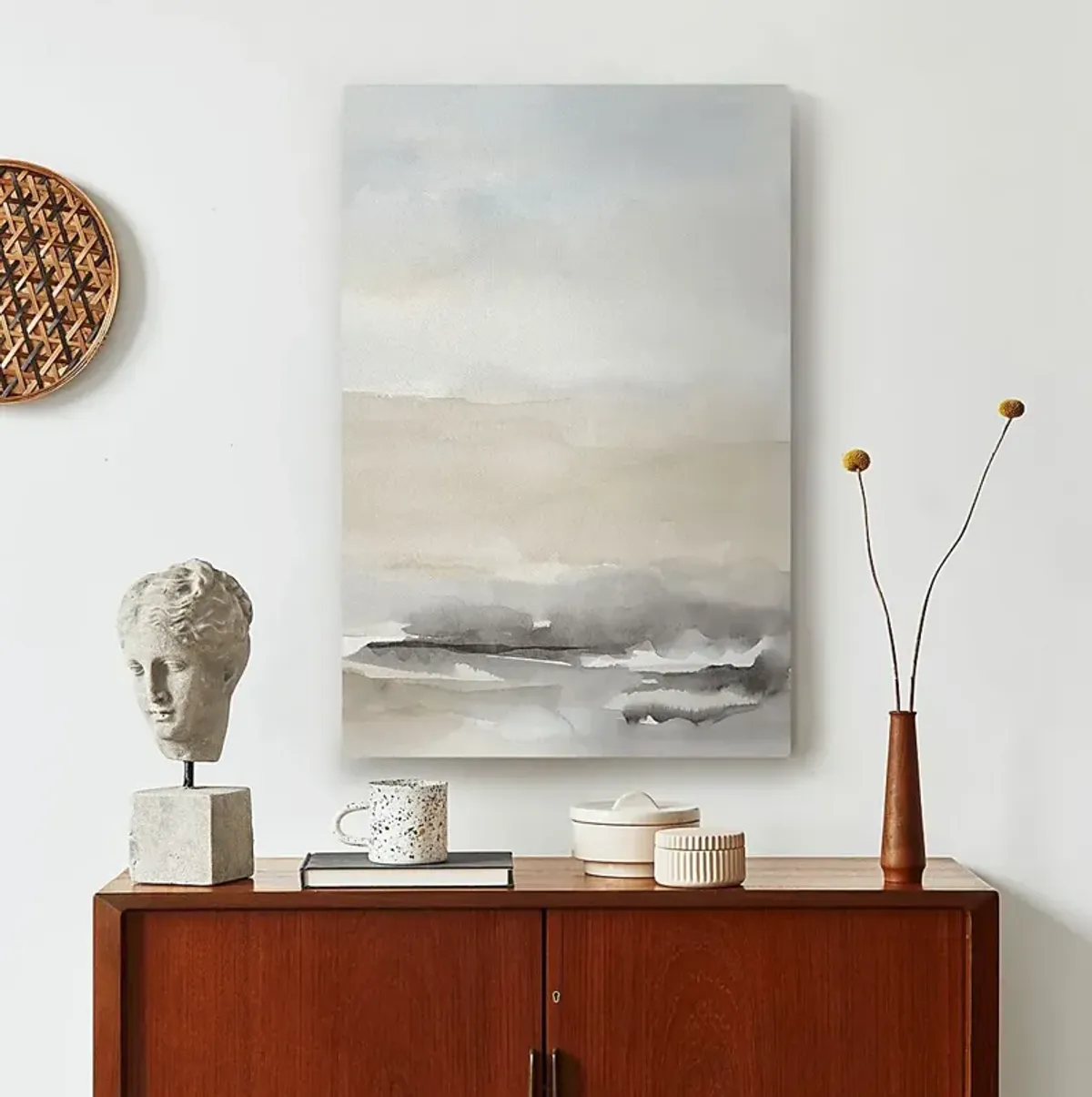 Tancilla Cream Canvas Wall Art