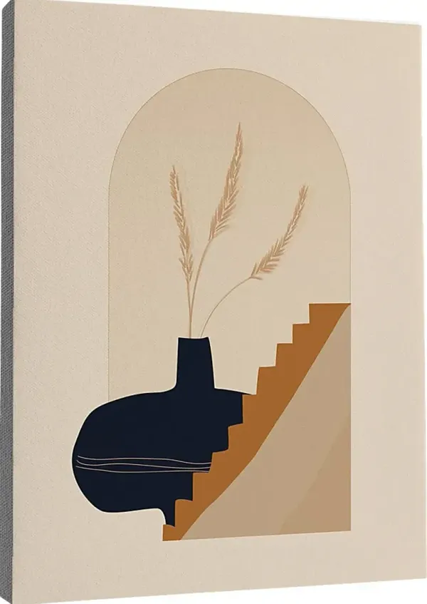 Dogone Cream Canvas Wall Art