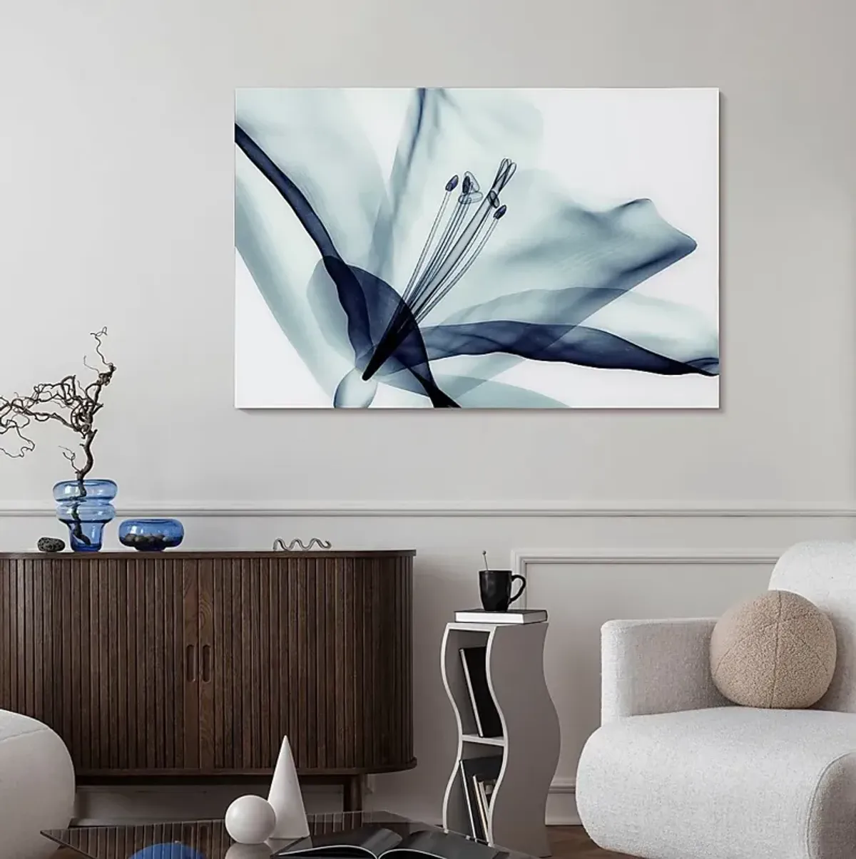 Zafarano Blue Artwork