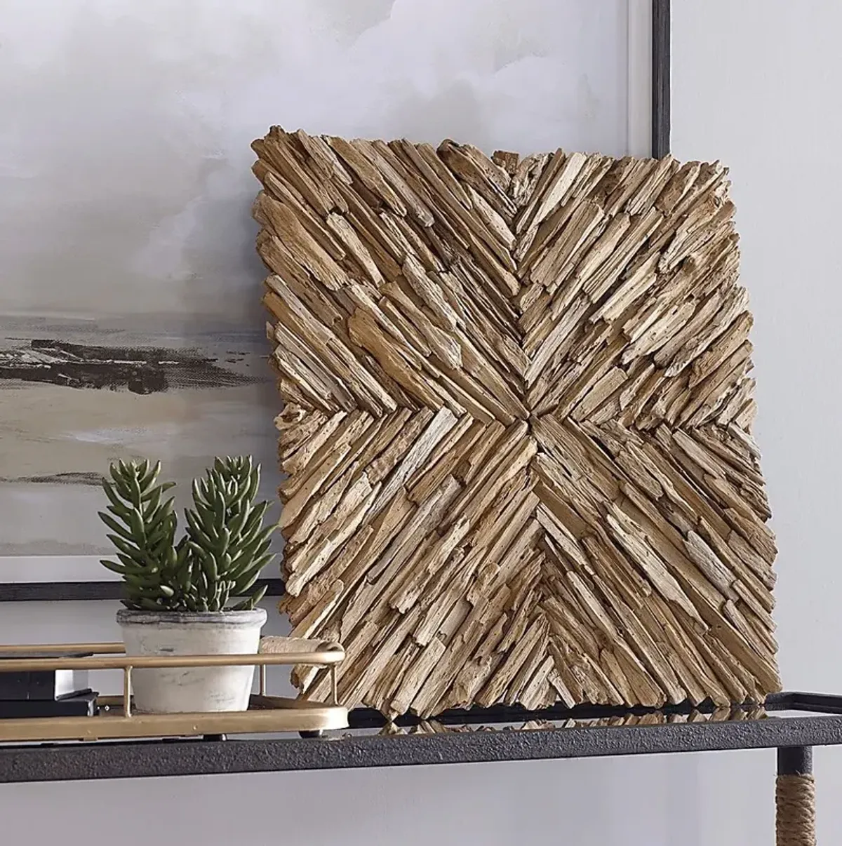 Zio Brown Wall Decor