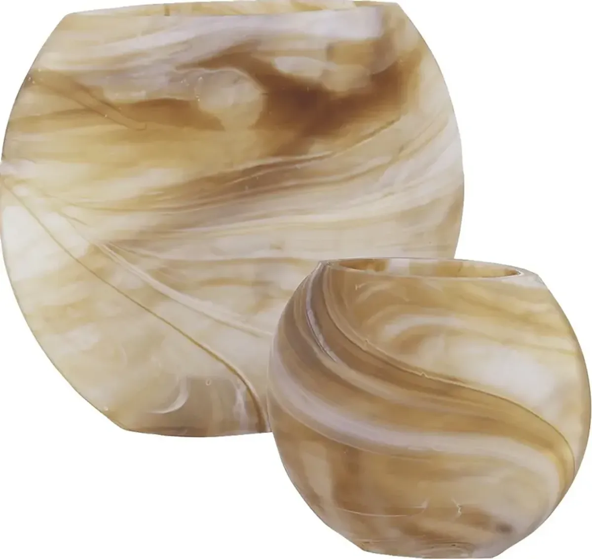 Zillah Brown Vase, Set of 2
