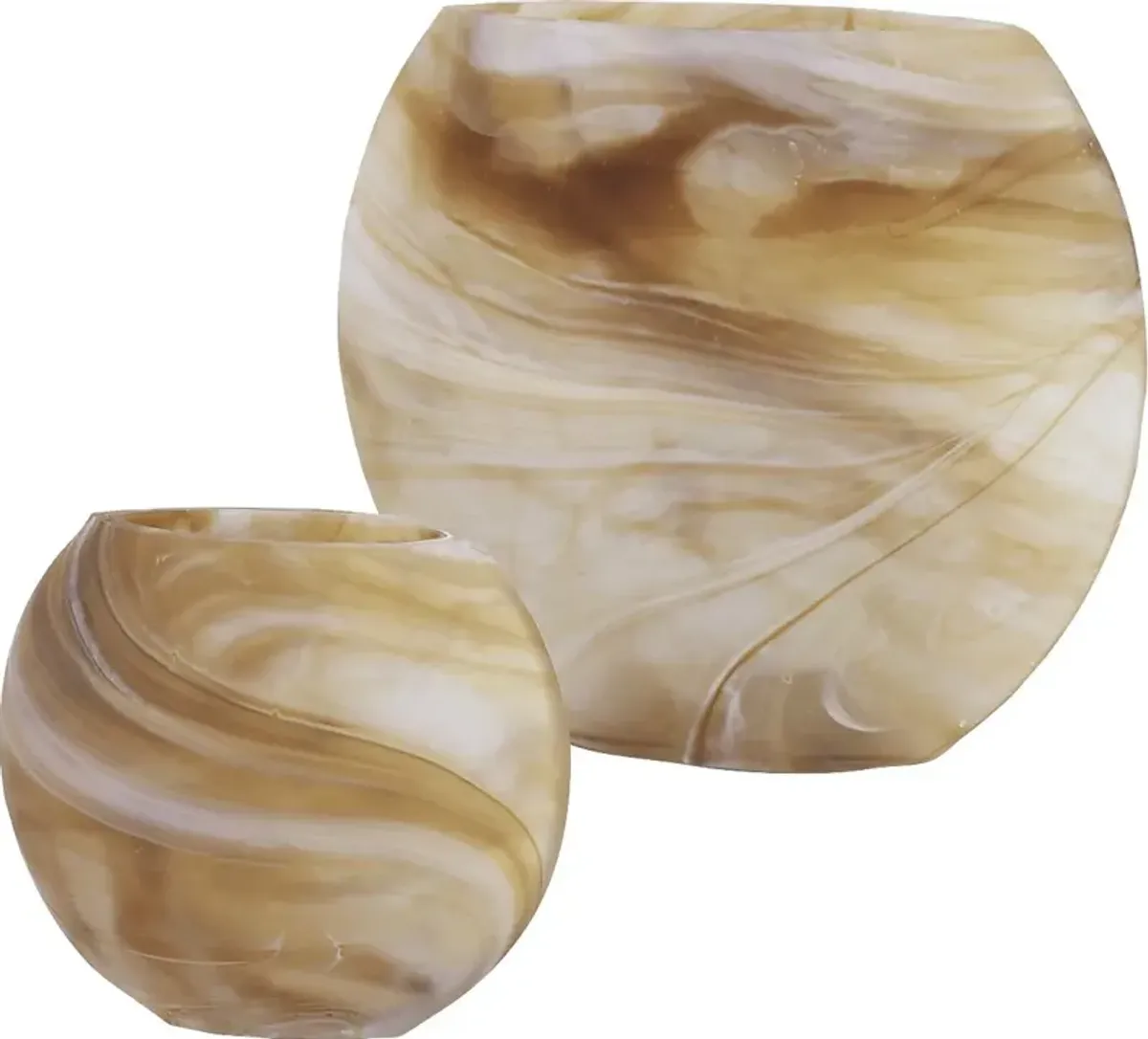Zillah Brown Vase, Set of 2