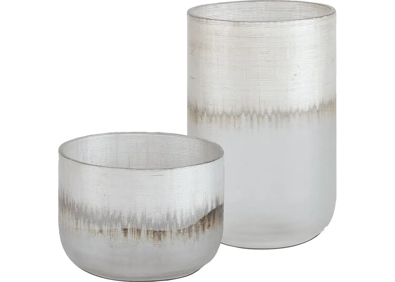 Paxyi Silver Vase, Set of 2