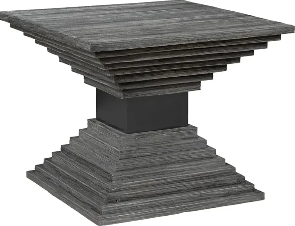 Arank Gray Accent Table