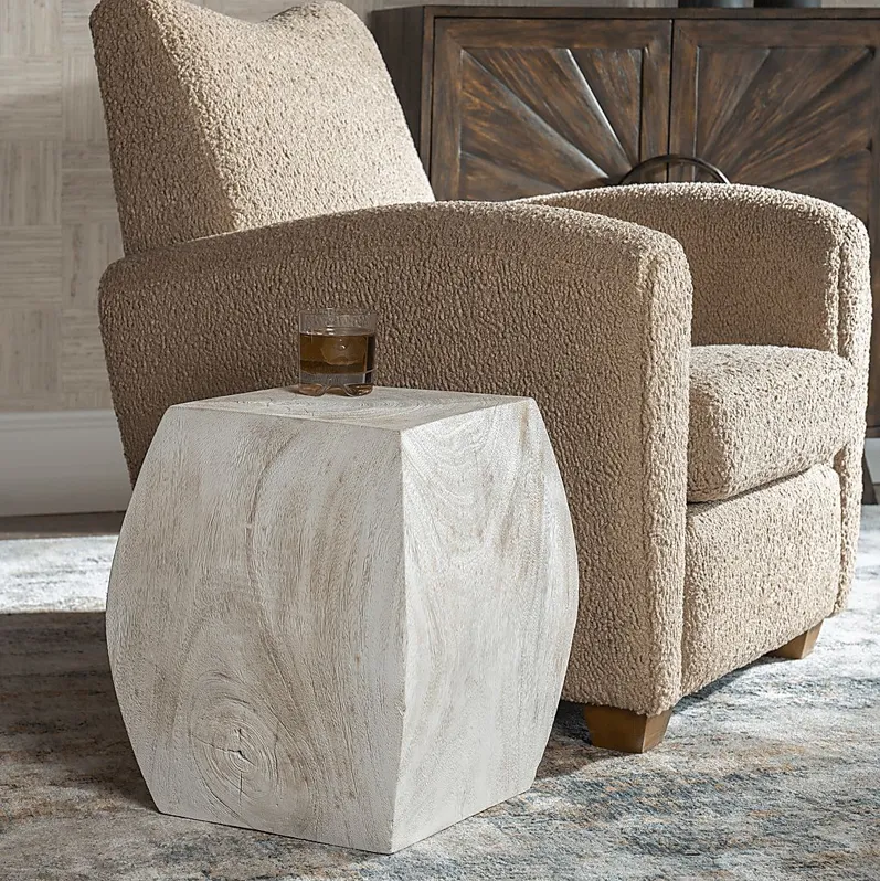 Gerrols Beige Stool