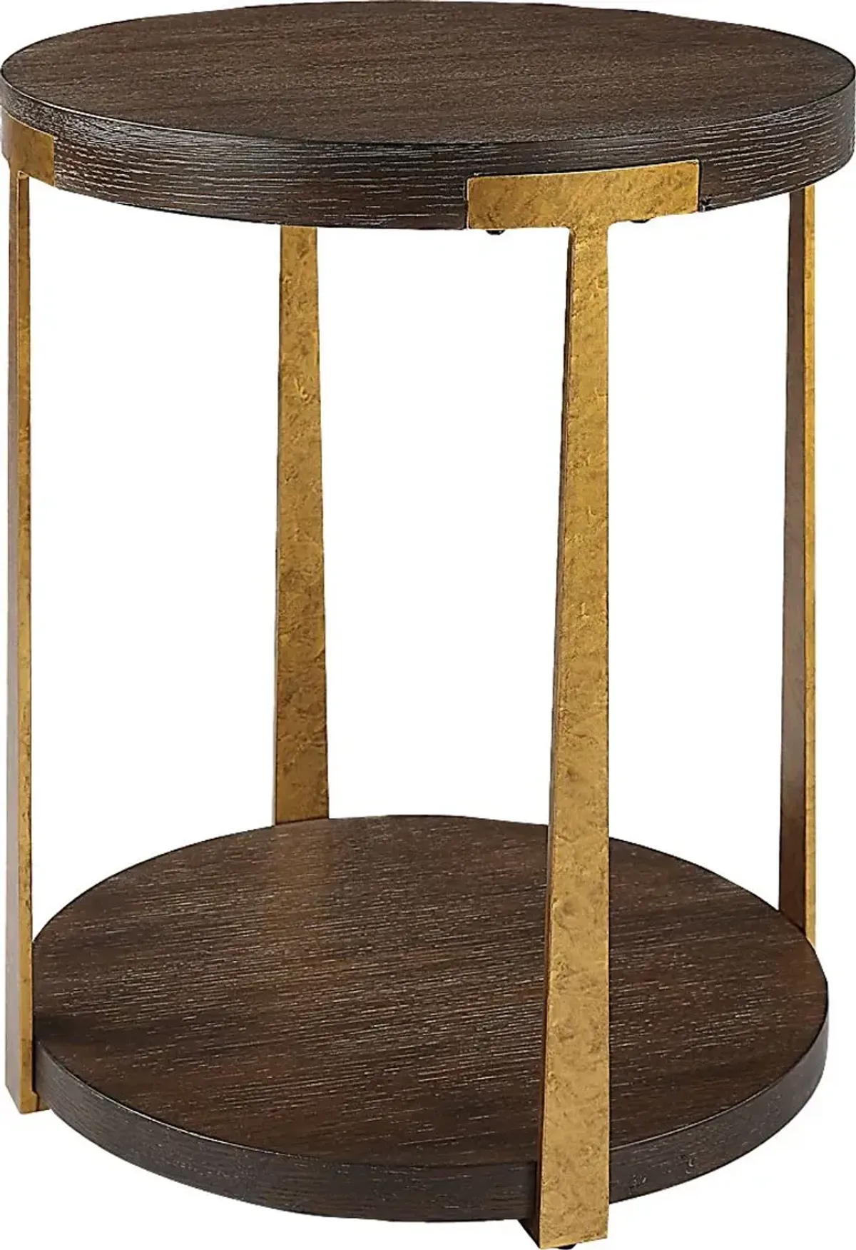 Felge Brown Accent Table