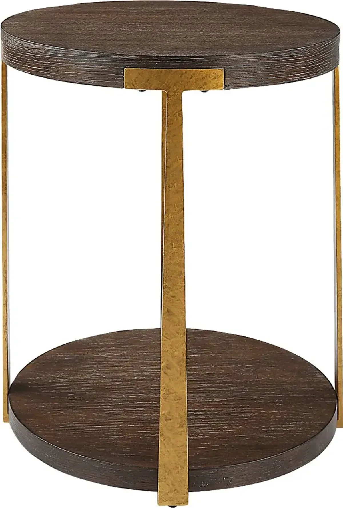 Felge Brown Accent Table