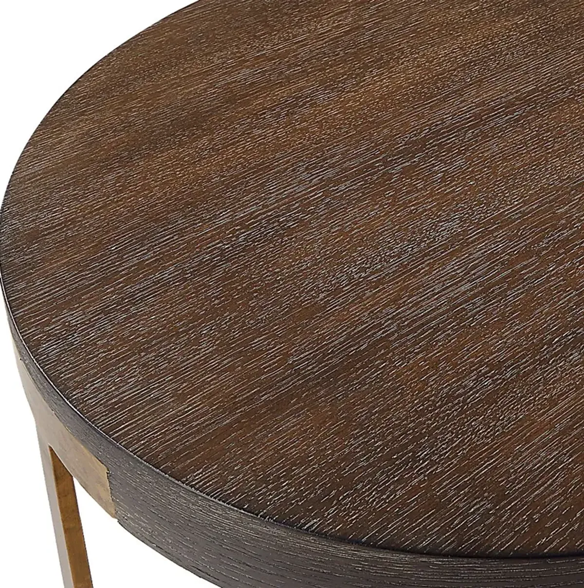 Felge Brown Accent Table