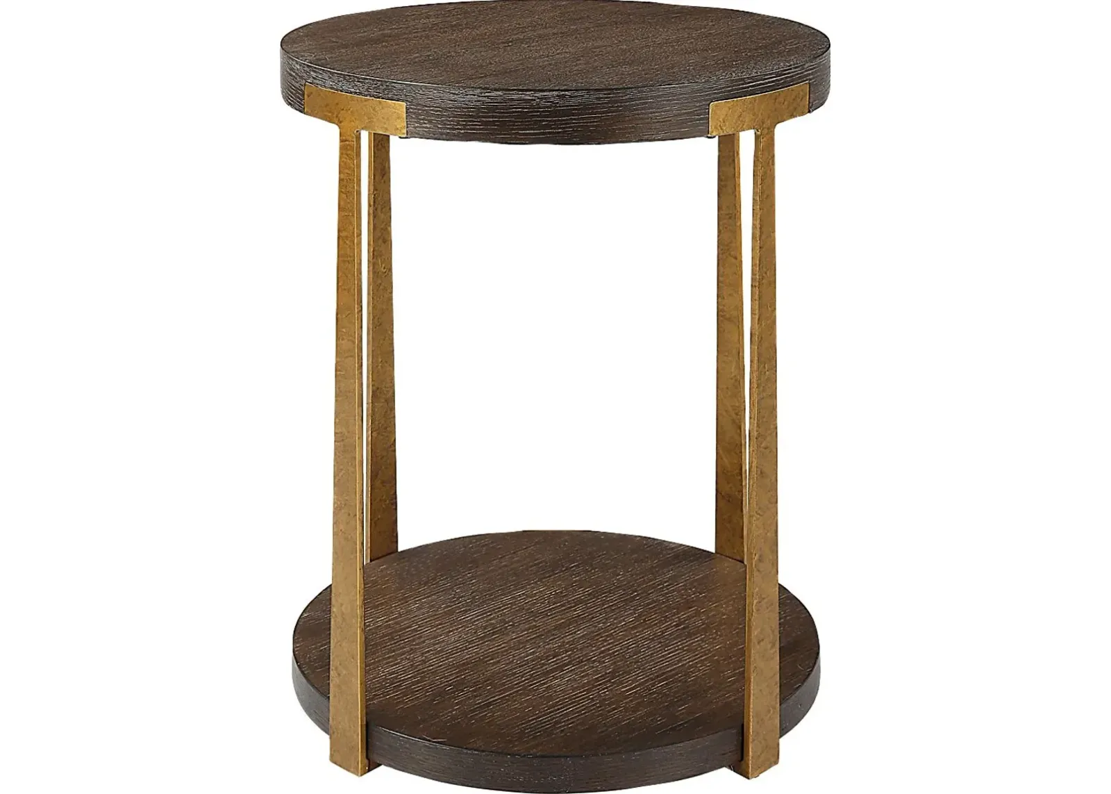 Felge Brown Accent Table