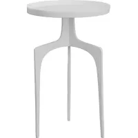 Daysy White Accent Table