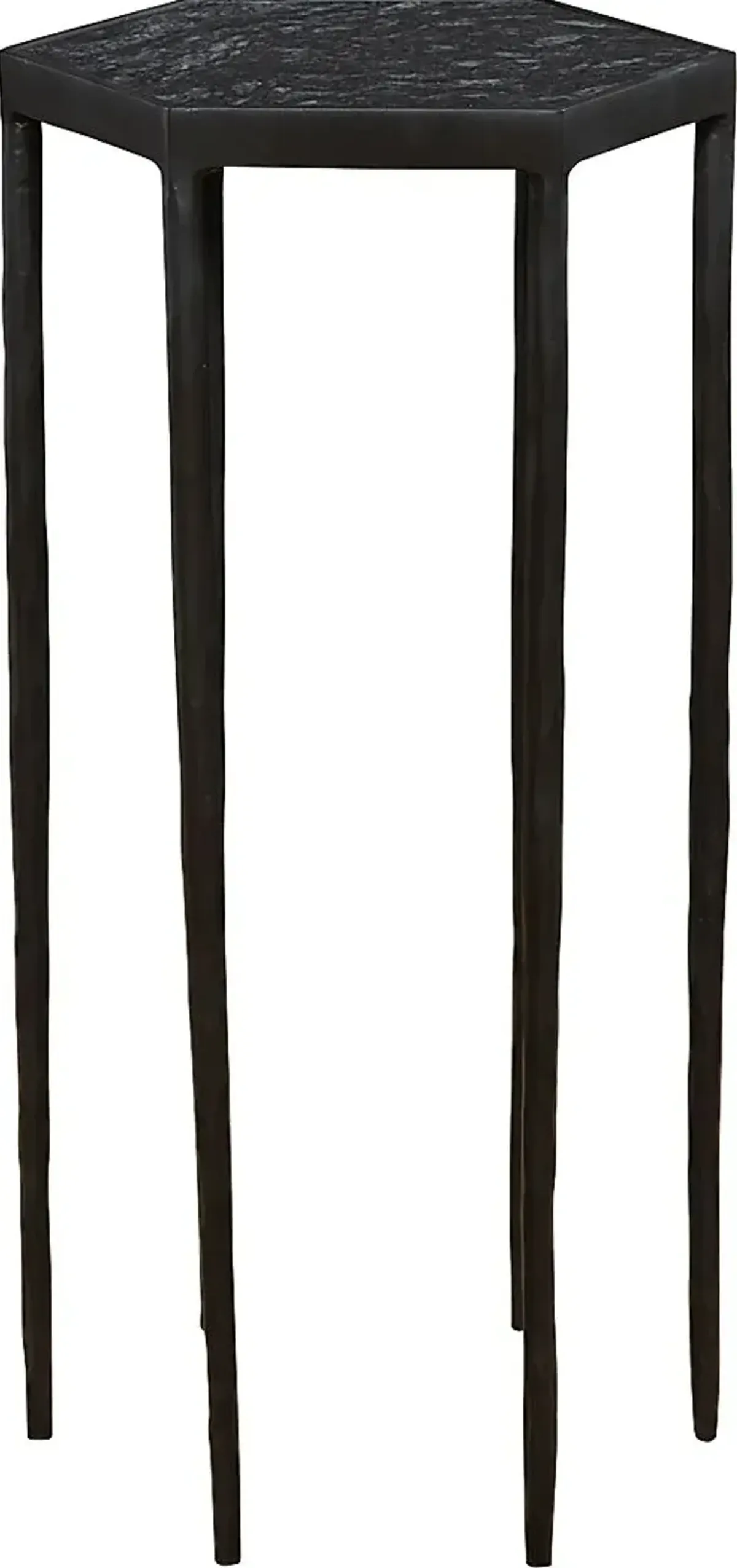 Birba Black Accent Table