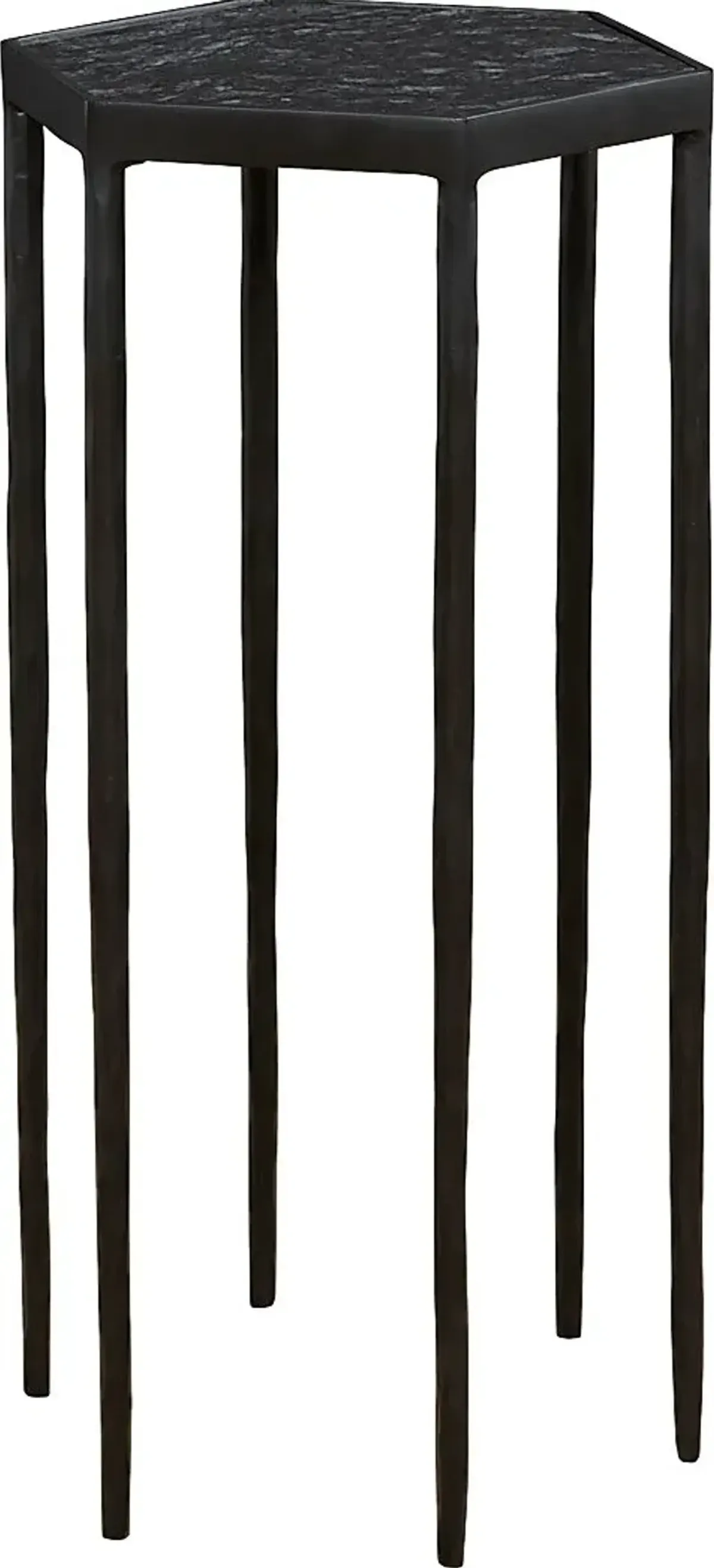 Birba Black Accent Table