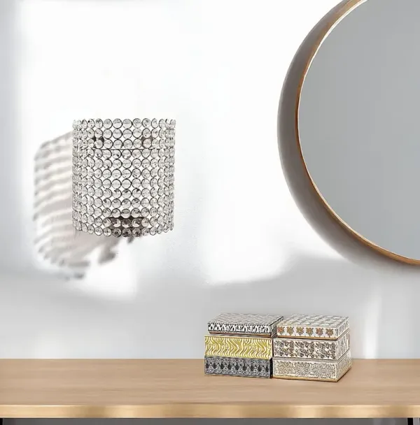 Lael Silver Wall Sconce