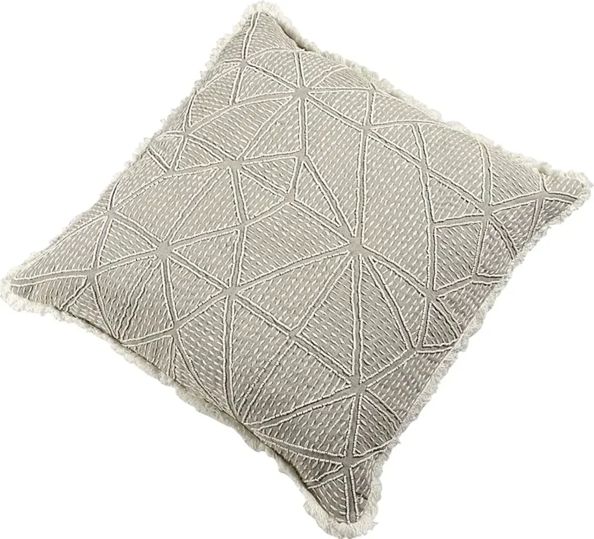 Lassree Ivory Accent Pillow