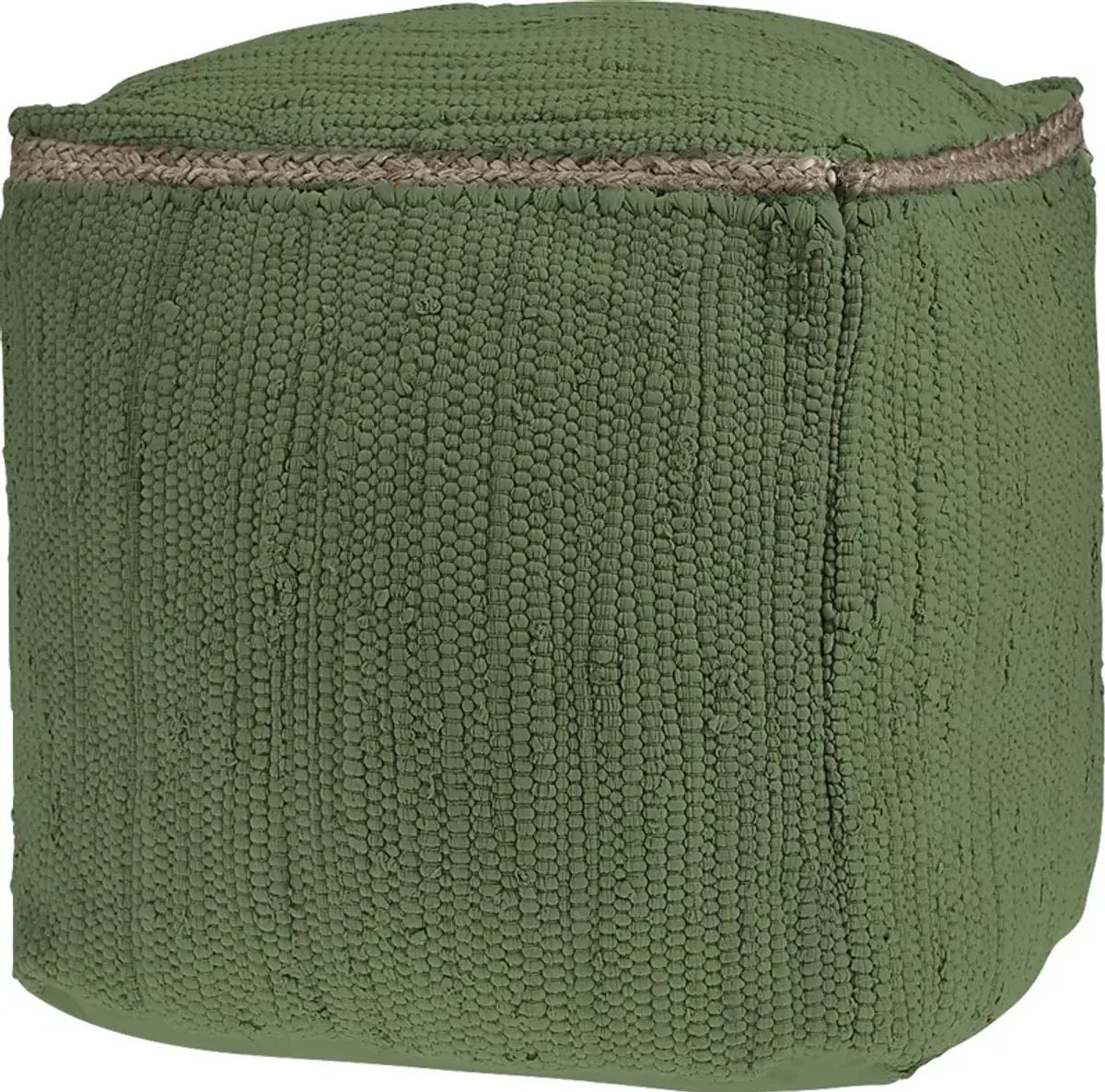 Binvia Green Pouf