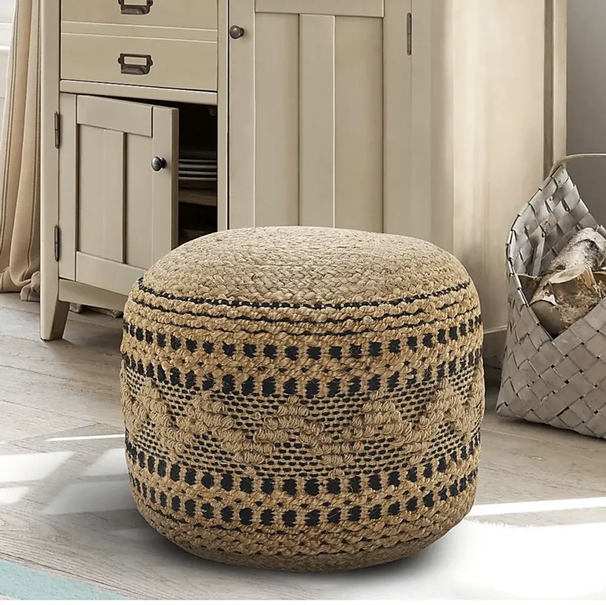 Mokov Natural Pouf